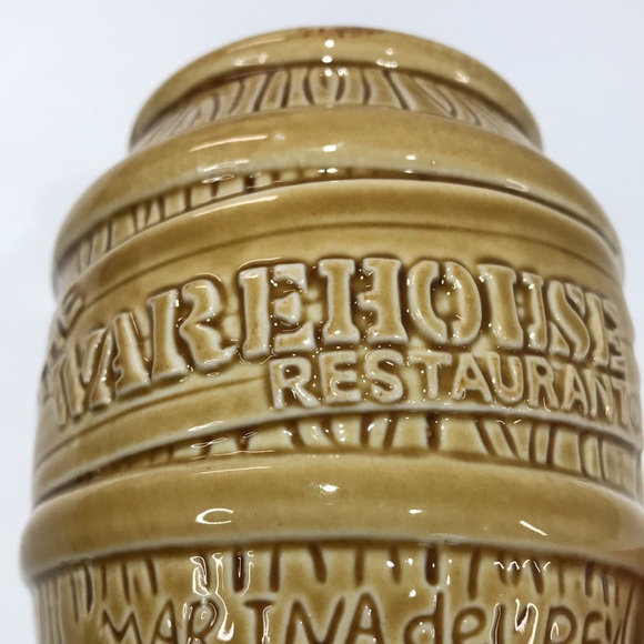 Geeki Tikis The Warehouse Restaurant Marina del Rey Yellow Collectible Cup - Picture 11 of 12